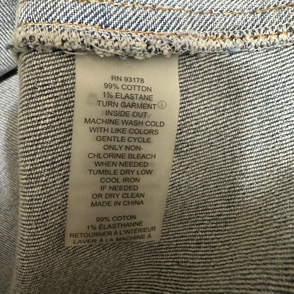 Elie Tahari Denim Jacket Blazer Womens Size 10 - Picture 10 of 14